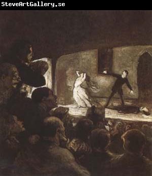 Honore  Daumier The Melodrama (mk09)